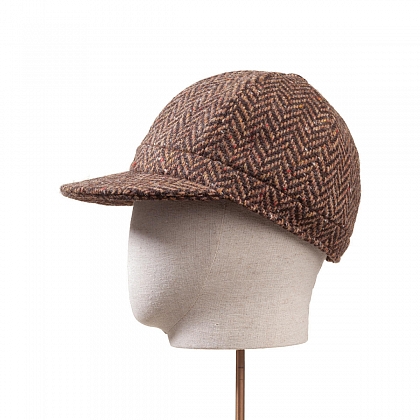 3Картинка Коричневая кепка Hanna Hats Teelin