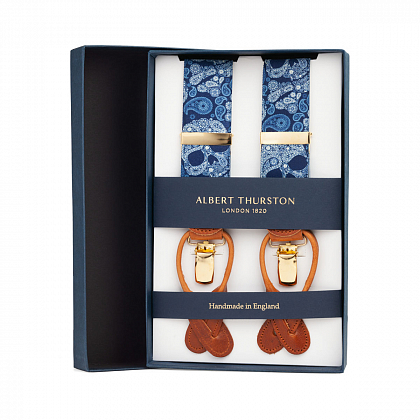 2Картинка Albert Thurston 2572/2/138 Blue Skulls