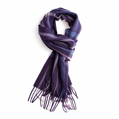 2Картинка Шарф Edinburgh Lambswool Oversized Check