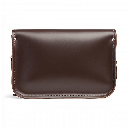 11.5-inch Classic Satchel Dark Brown