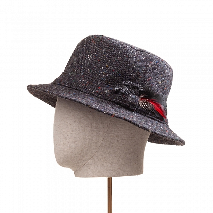 4Картинка Темно-серая шляпа Hanna Hats Walking
