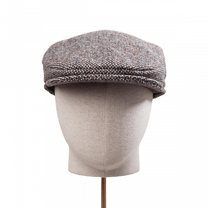 3Картинка Серая плоская кепка Hanna Hats Vintage