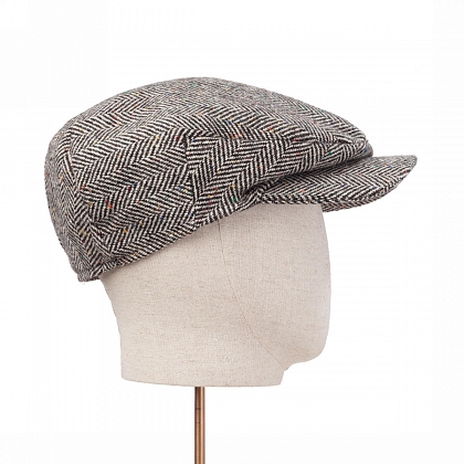 4Картинка Серая плоская кепка Hanna Hats Daithi